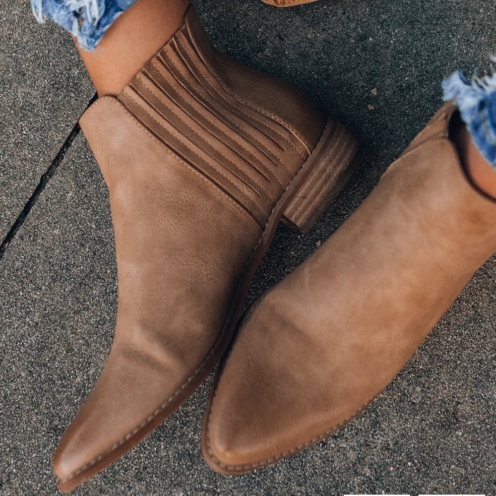 CCOCCI Taupe booties